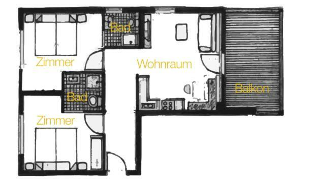 Apart Hannah Uderns Exterior foto